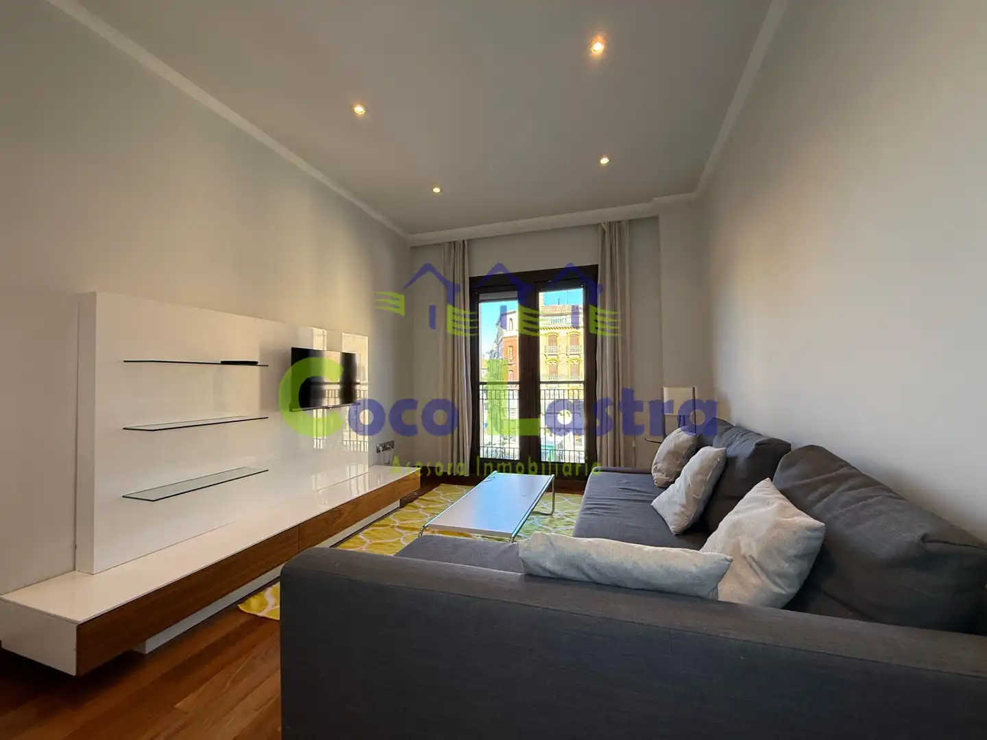Sala de estar de Piso de alquiler en Salamanca con Calefacción, Amueblado y Horno