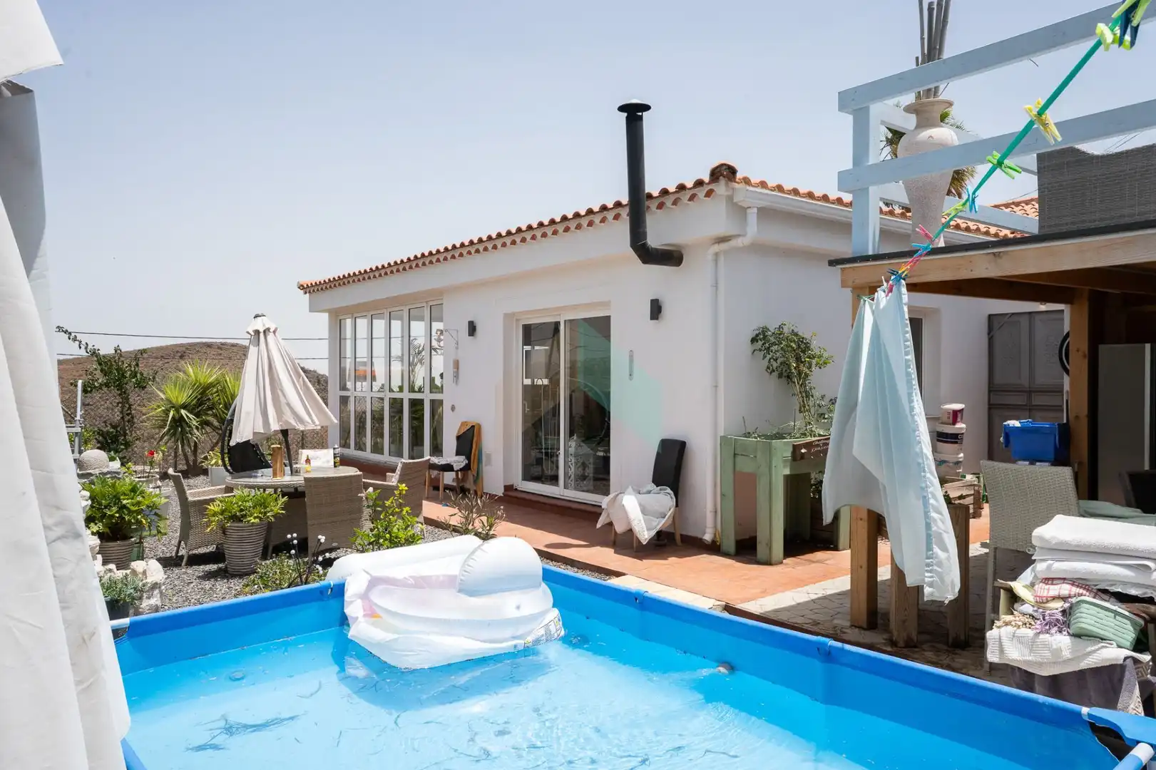 Piscina de Casa o xalet en venda en San Miguel de Abona amb Aire condicionat, Calefacció i Jardí privat