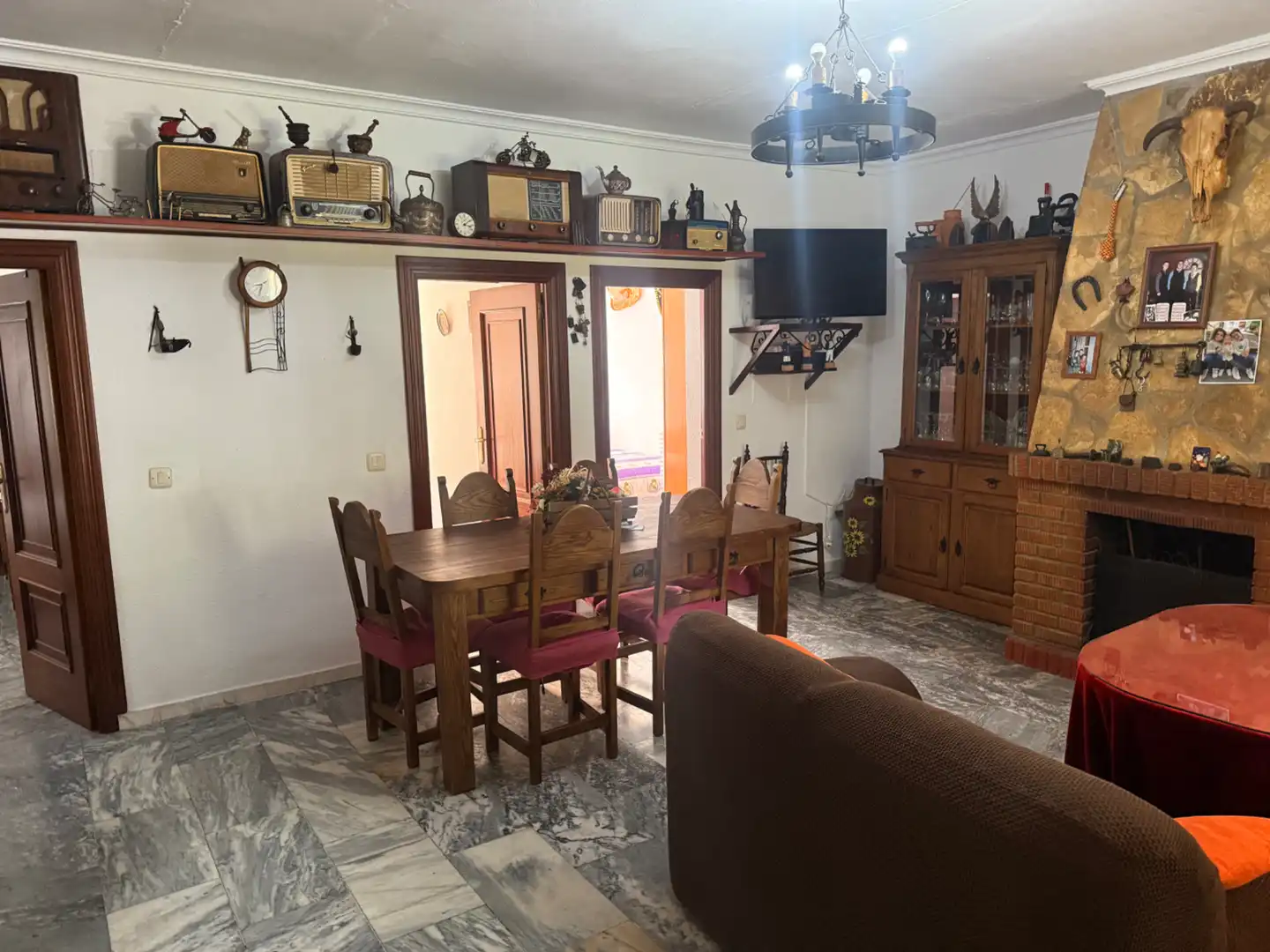Comedor de Finca rústica en venta en Badajoz con Aire acondicionado, Calefacción y Jardín privado