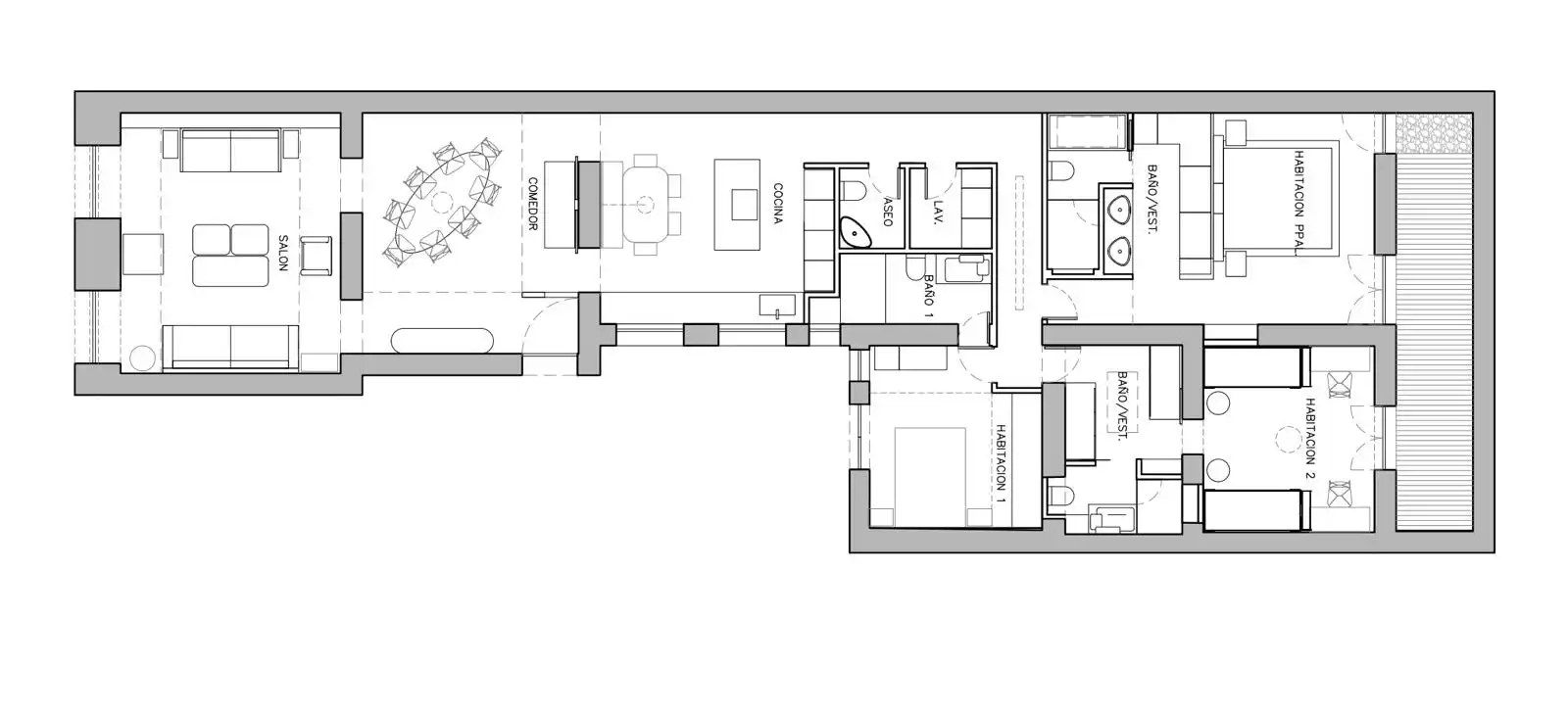 Flat for sale in Madrid  with Air Conditioner, Heating and Storage room