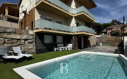 Swimming pool of House or chalet for sale in Mataró  with Air Conditioner, Swimming Pool and Balcony