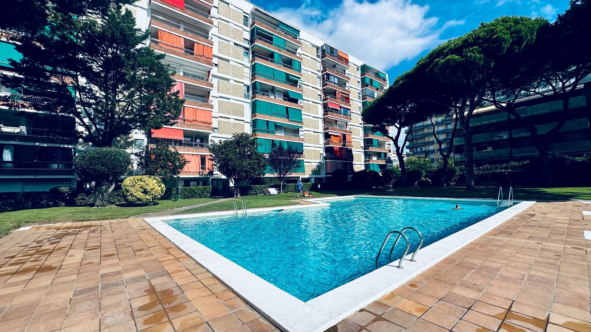Swimming pool of Flat for sale in Blanes  with Terrace and Community pool