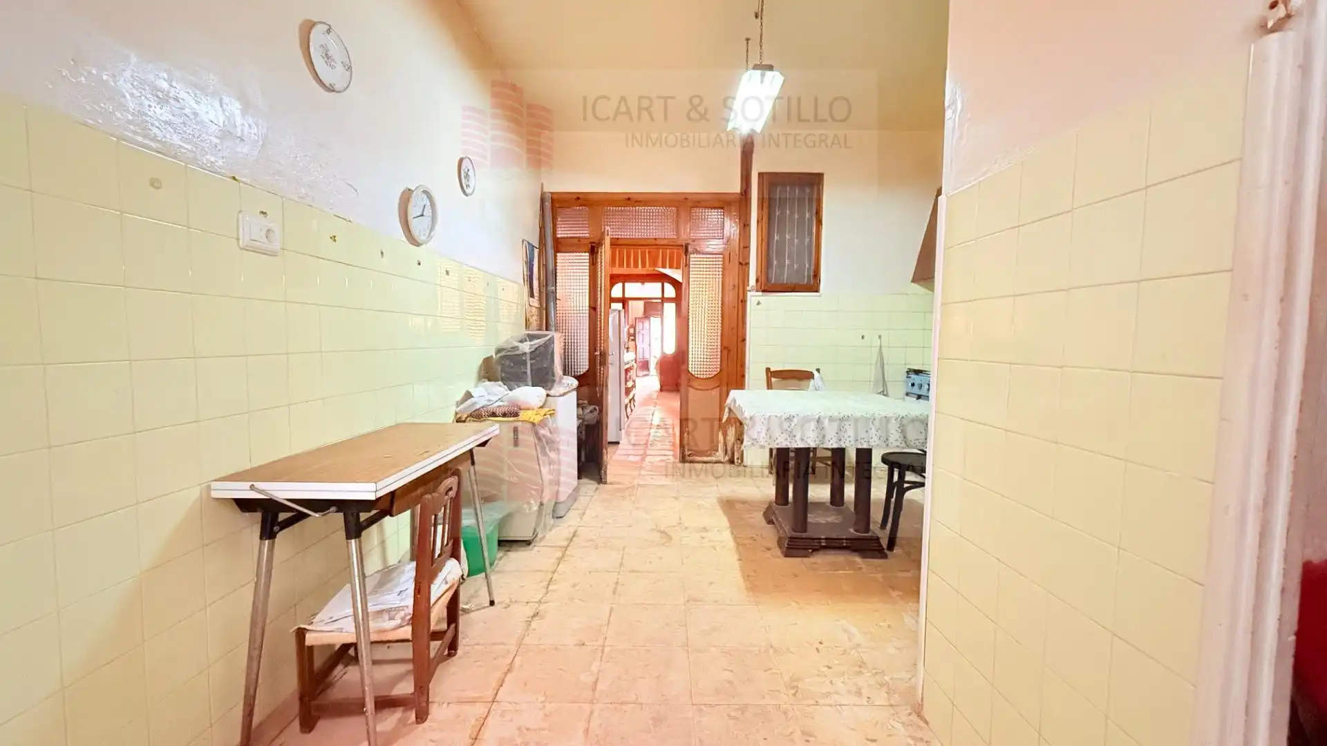 Cuina de Finca rústica en venda en Albocàsser amb Calefacció, Terrassa i Traster