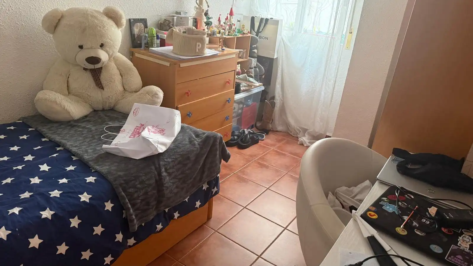 Bedroom of Flat for sale in Valencia  with Balcony
