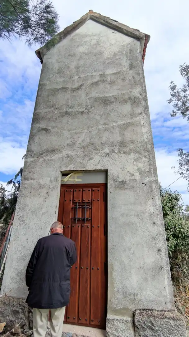 Vista exterior de Finca rústica en venta en Galapagar con Piscina