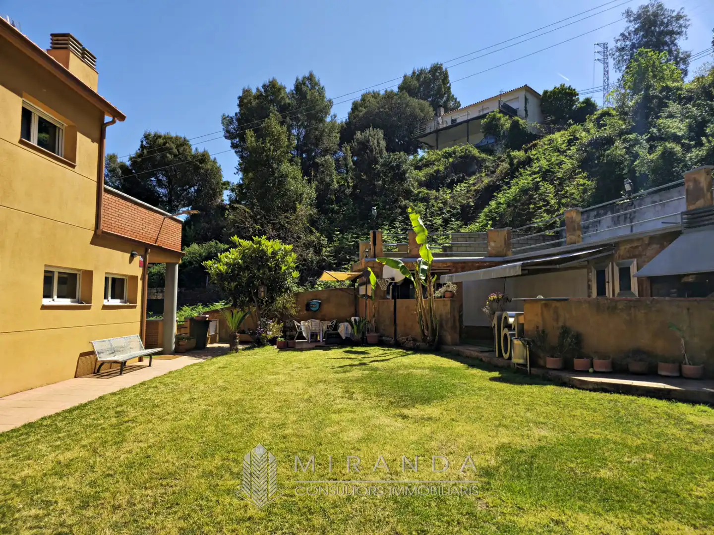 Jardín de Casa o chalet en venta en Bigues i Riells del Fai con Aire acondicionado, Calefacción y Jardín privado