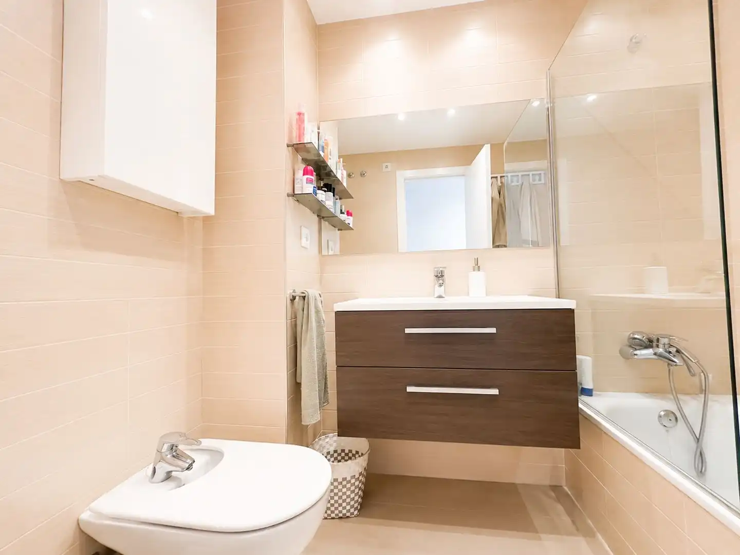 Bathroom of Apartments for rent in Jávea / Xàbia  with Air Conditioner, Private garden and Terrace