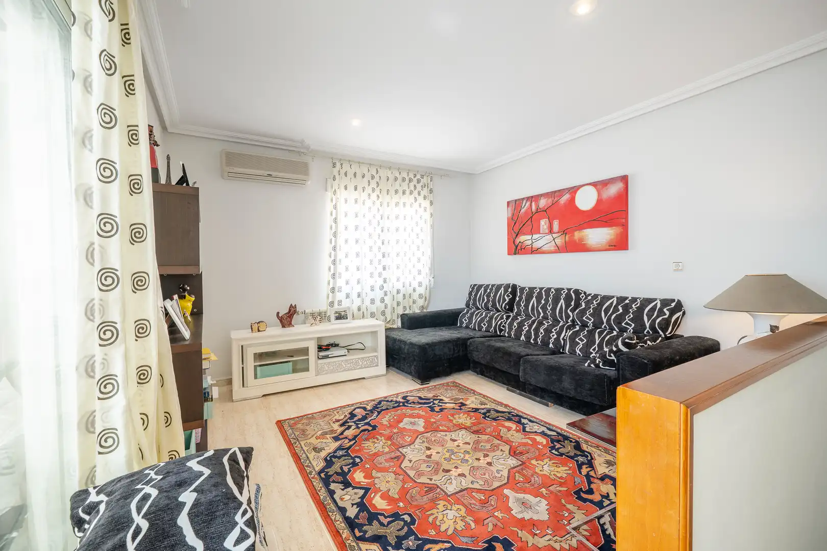 Sala de estar de Casa adosada en venta en Guardamar del Segura con Aire acondicionado, Jardín privado y Terraza