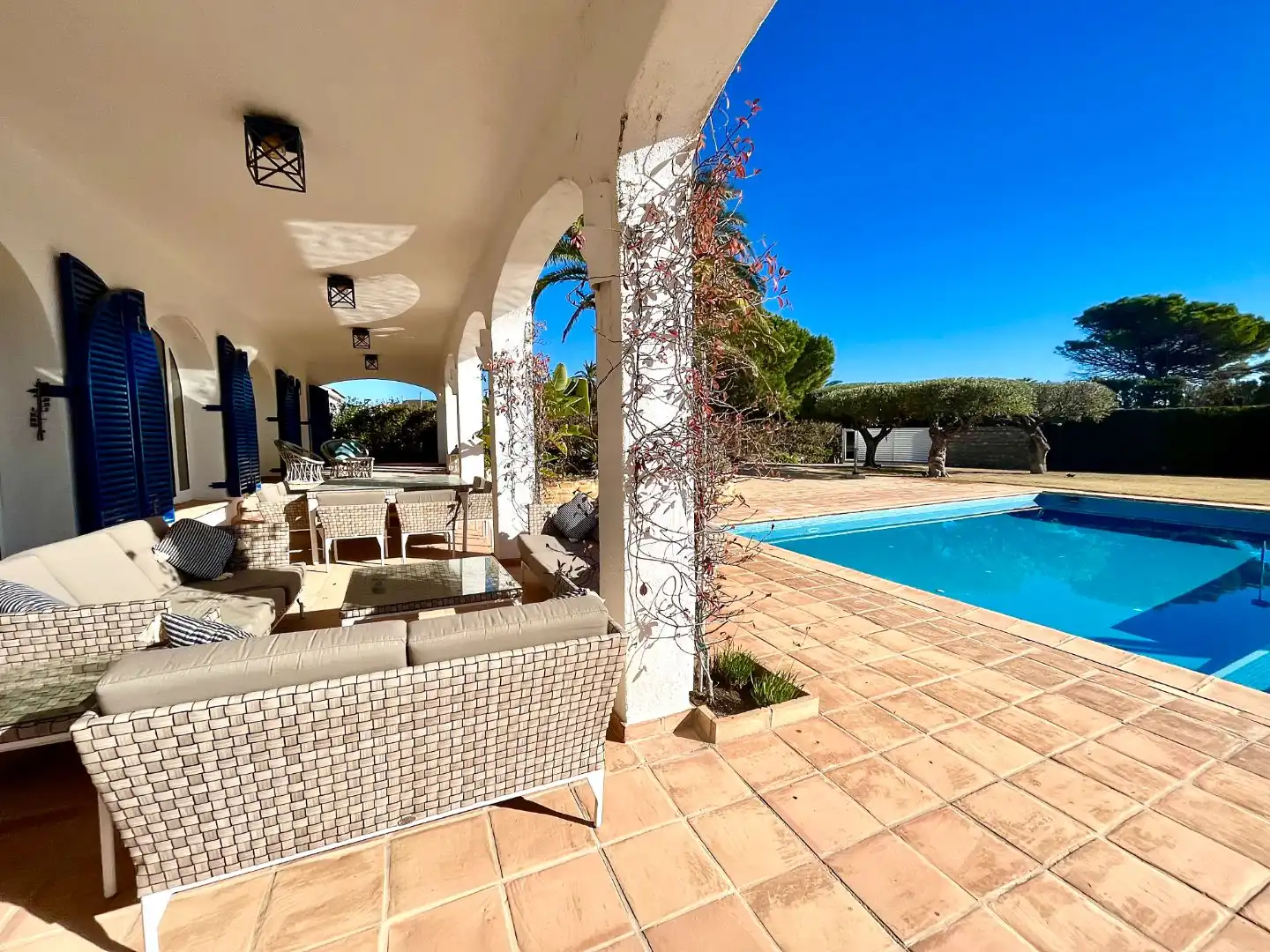 Terraza de Casa o chalet en venta en L'Ametlla de Mar  con Aire acondicionado, Terraza y Piscina