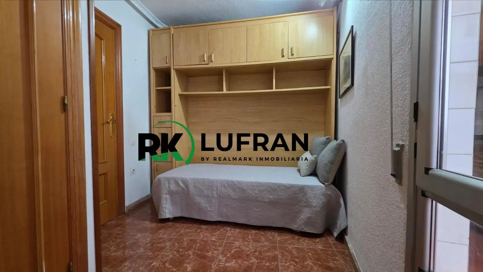 Bedroom of Flat for sale in Alicante / Alacant  with Terrace, Furnished and Balcony