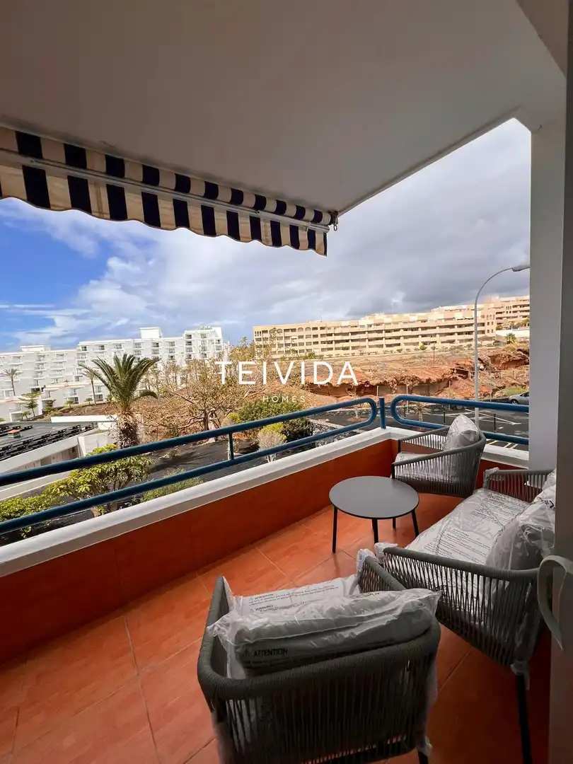 Terrace of Flat for rent in Adeje  with Terrace, Swimming Pool and Furnished