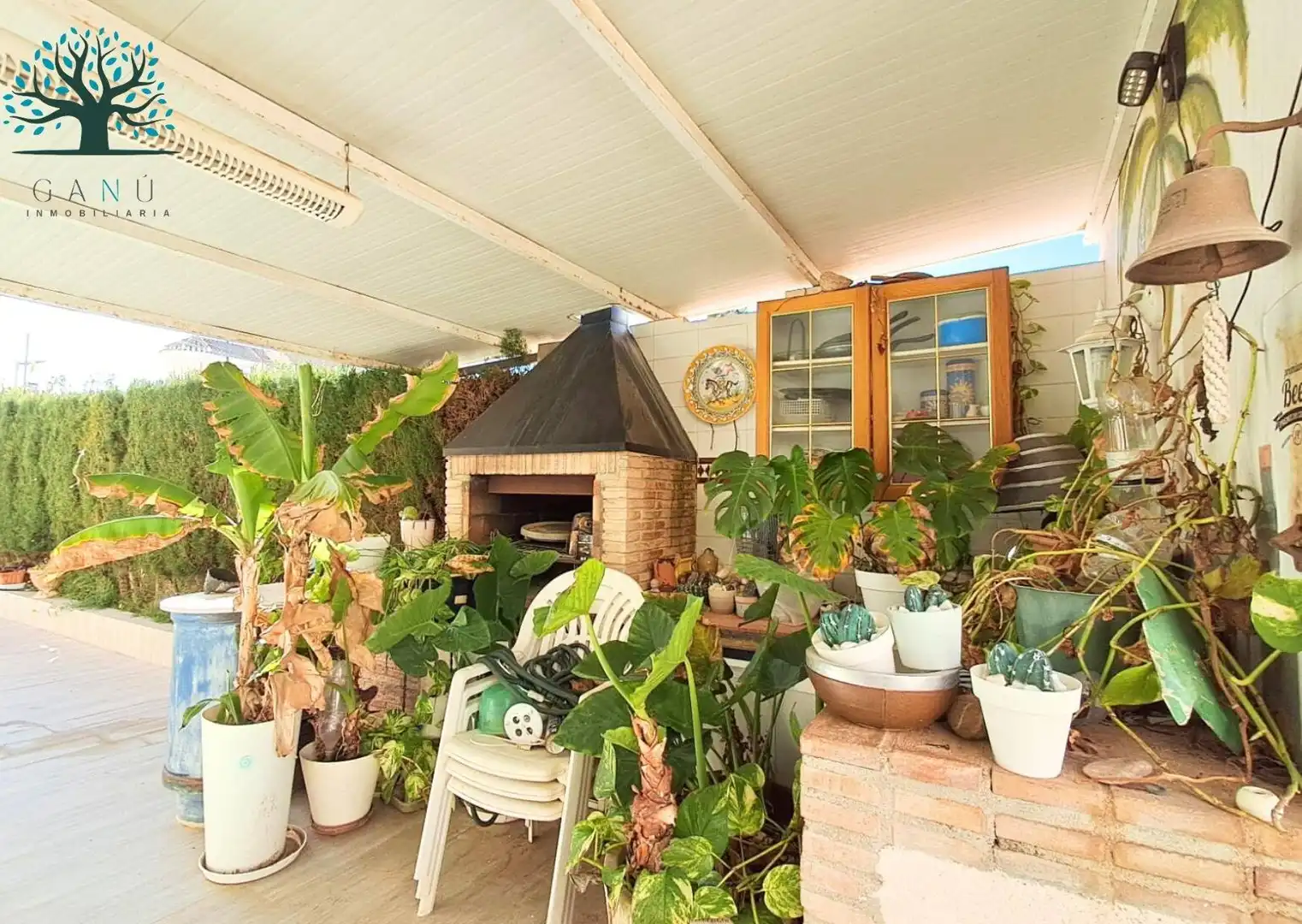 Terrassa de Casa o xalet en venda en Mazarrón amb Aire condicionat, Calefacció i Jardí privat