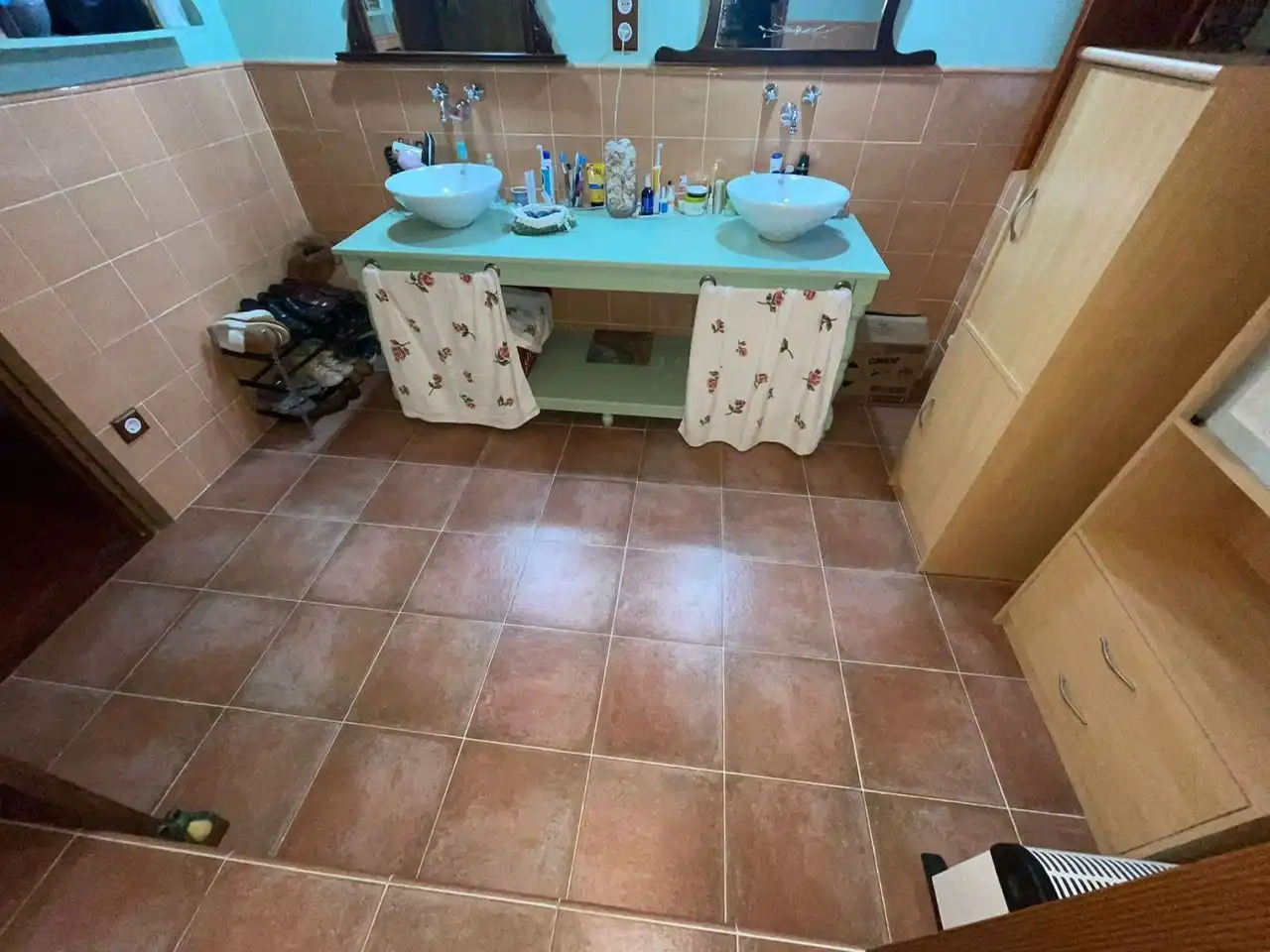 Bathroom of Houses for sale in Tivenys  with Air Conditioner, Heating and Terrace