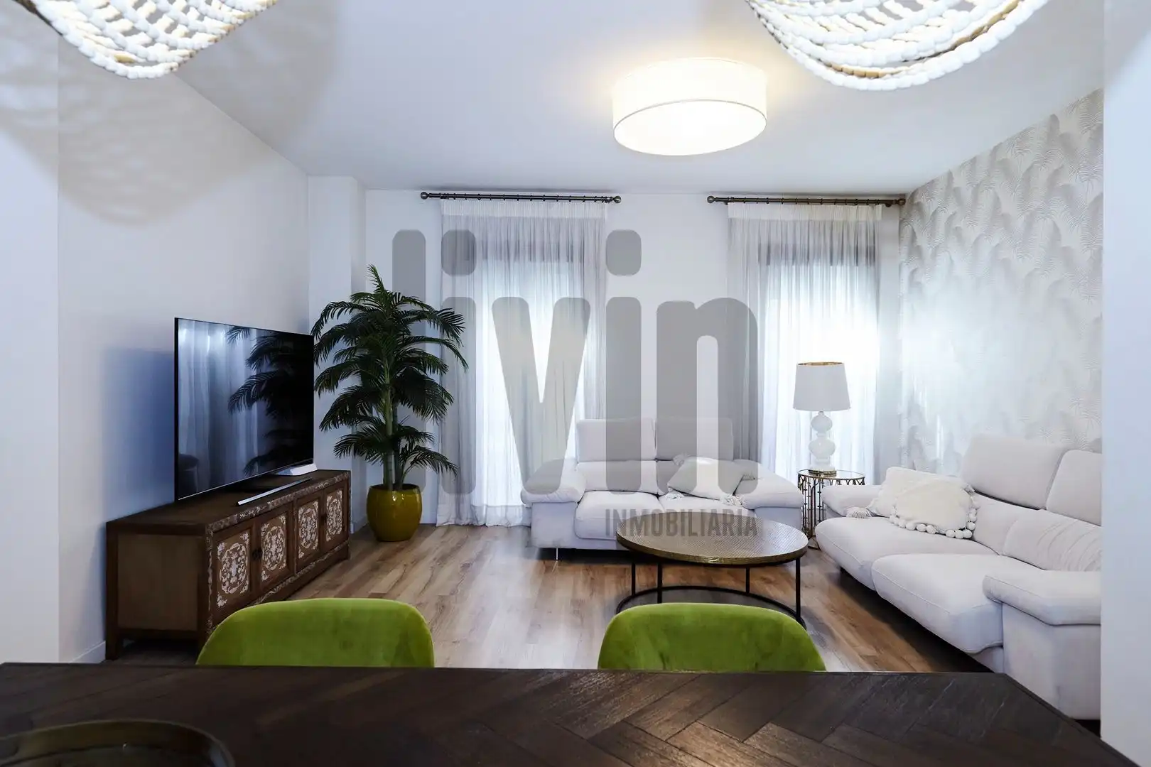 Sala d'estar de Pis en venda en  Jaén Capital amb Aire condicionat i Calefacció