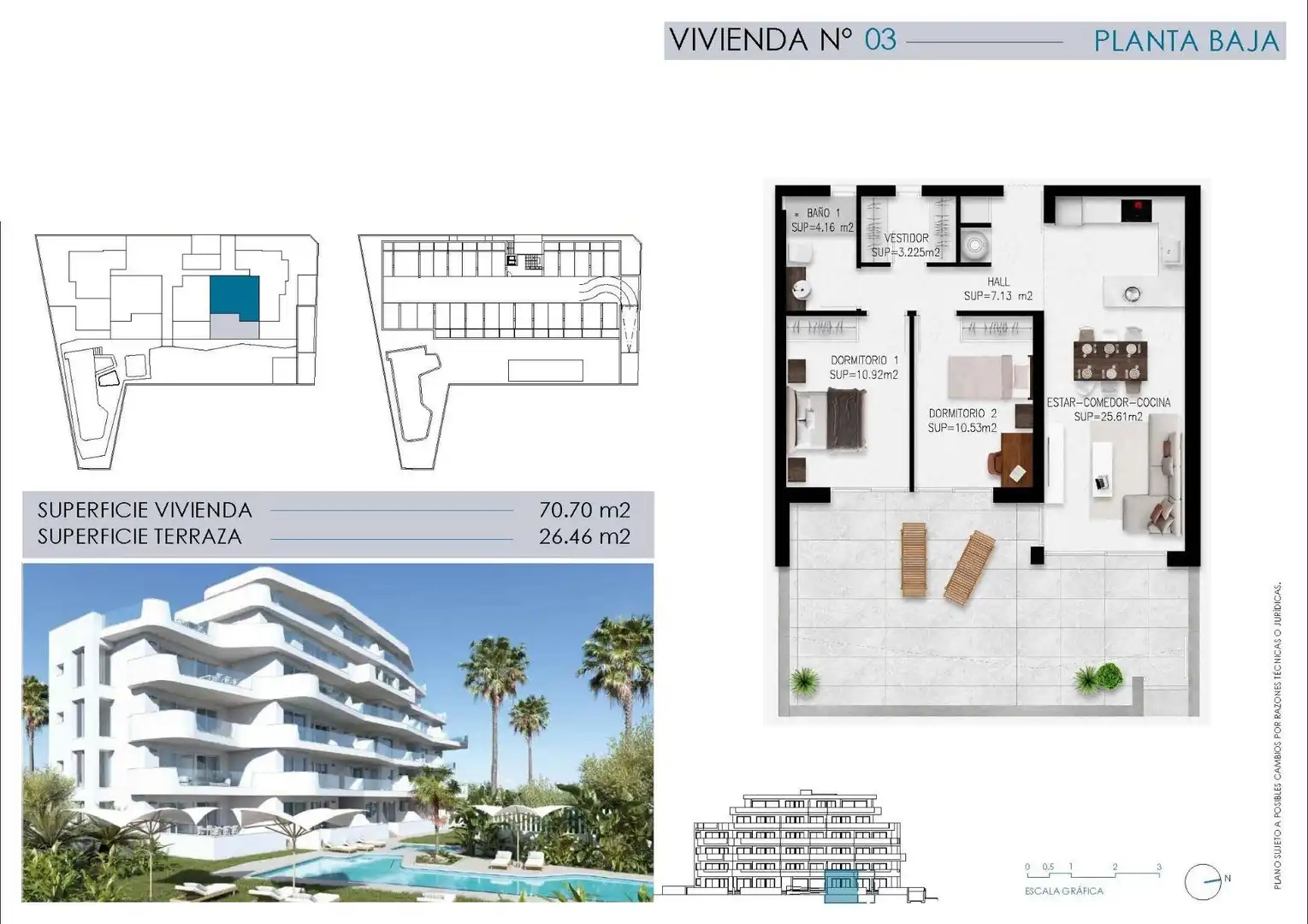 Apartamento con piscina en venta en Torre de la Horadada, imagen 11