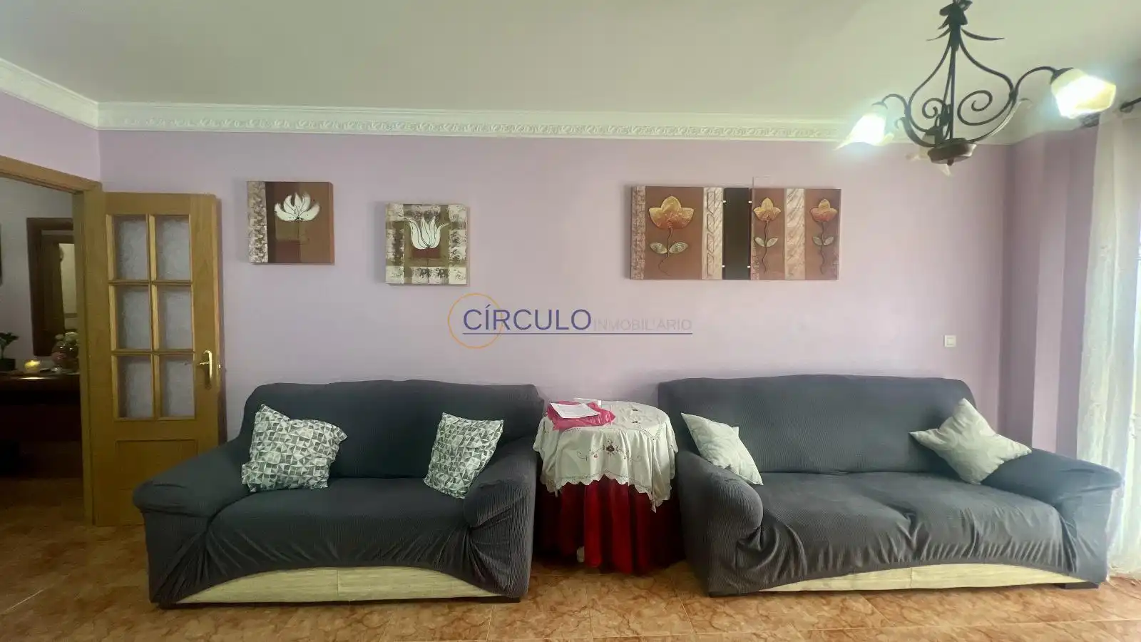 Sala de estar de Piso en venta en Lorca con Aire acondicionado y Amueblado