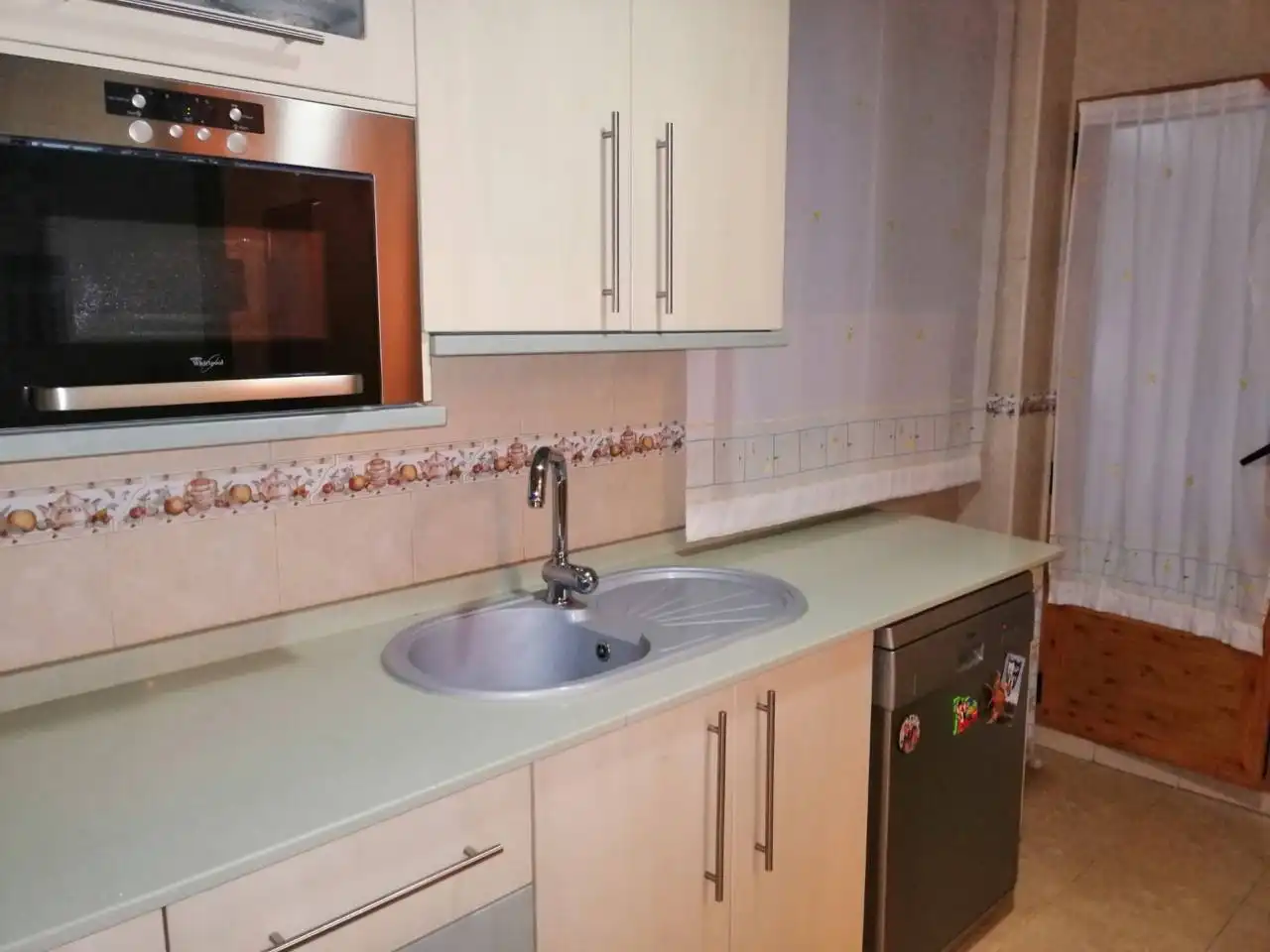 Kitchen of Flat for sale in Hellín  with Air Conditioner, Furnished and Balcony