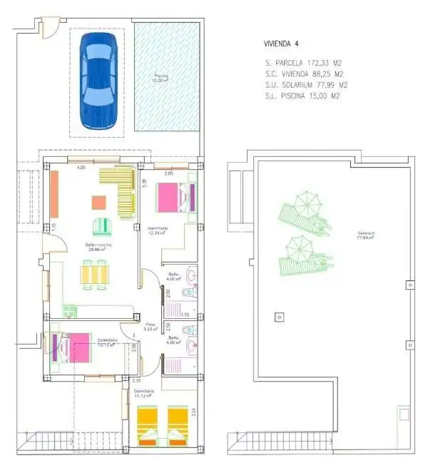 Villa con terrazza in vendita a San Javier ciudad, imagen 9
