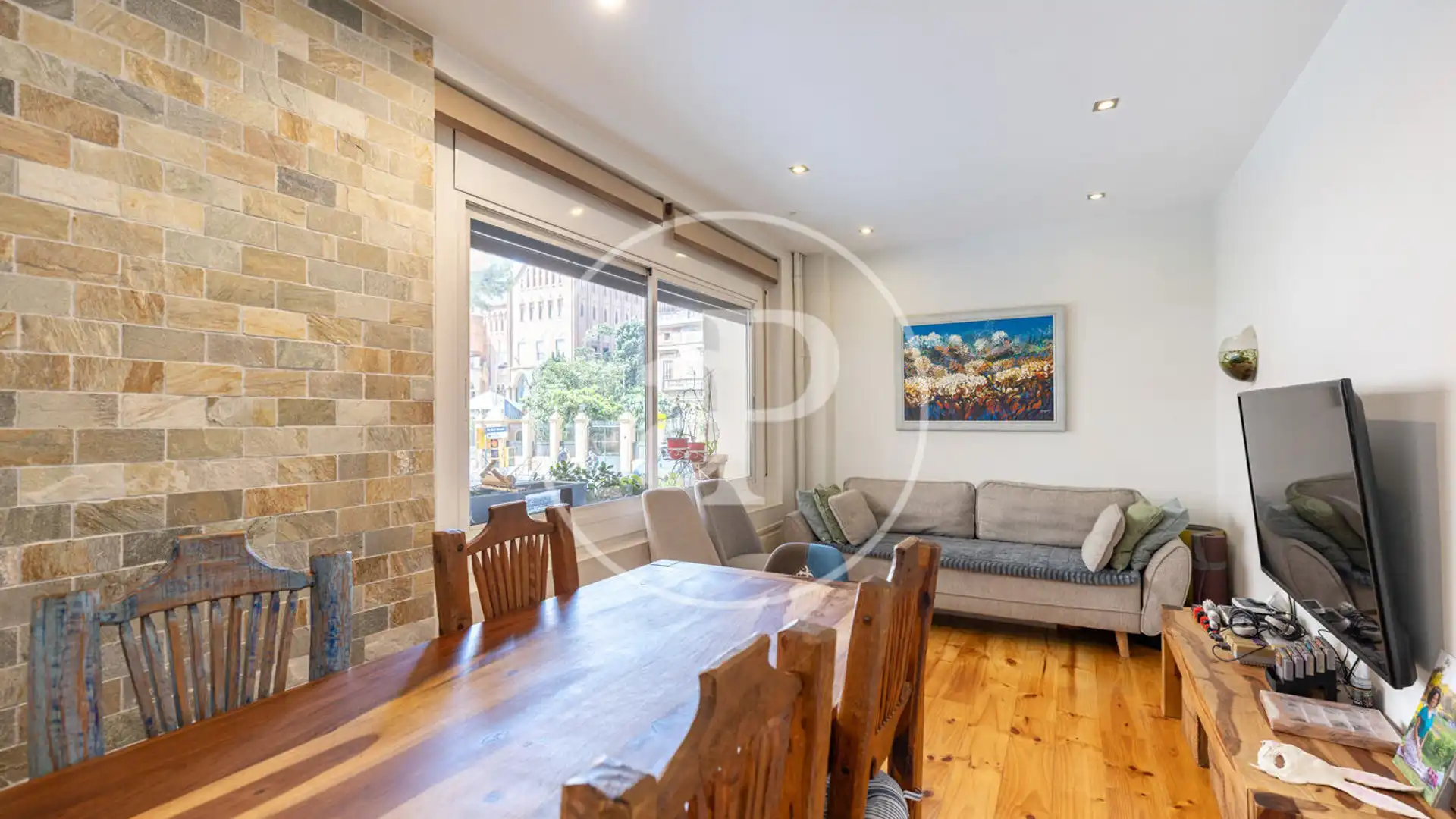 Vista exterior de Pis en venda en  Barcelona Capital amb Aire condicionat i Calefacció