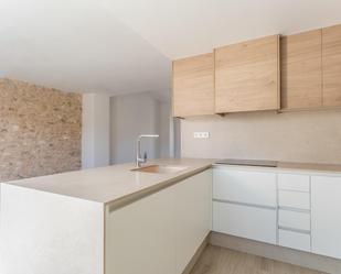 Küche von Dachboden zum verkauf in Bocairent mit Klimaanlage, Heizung und Terrasse