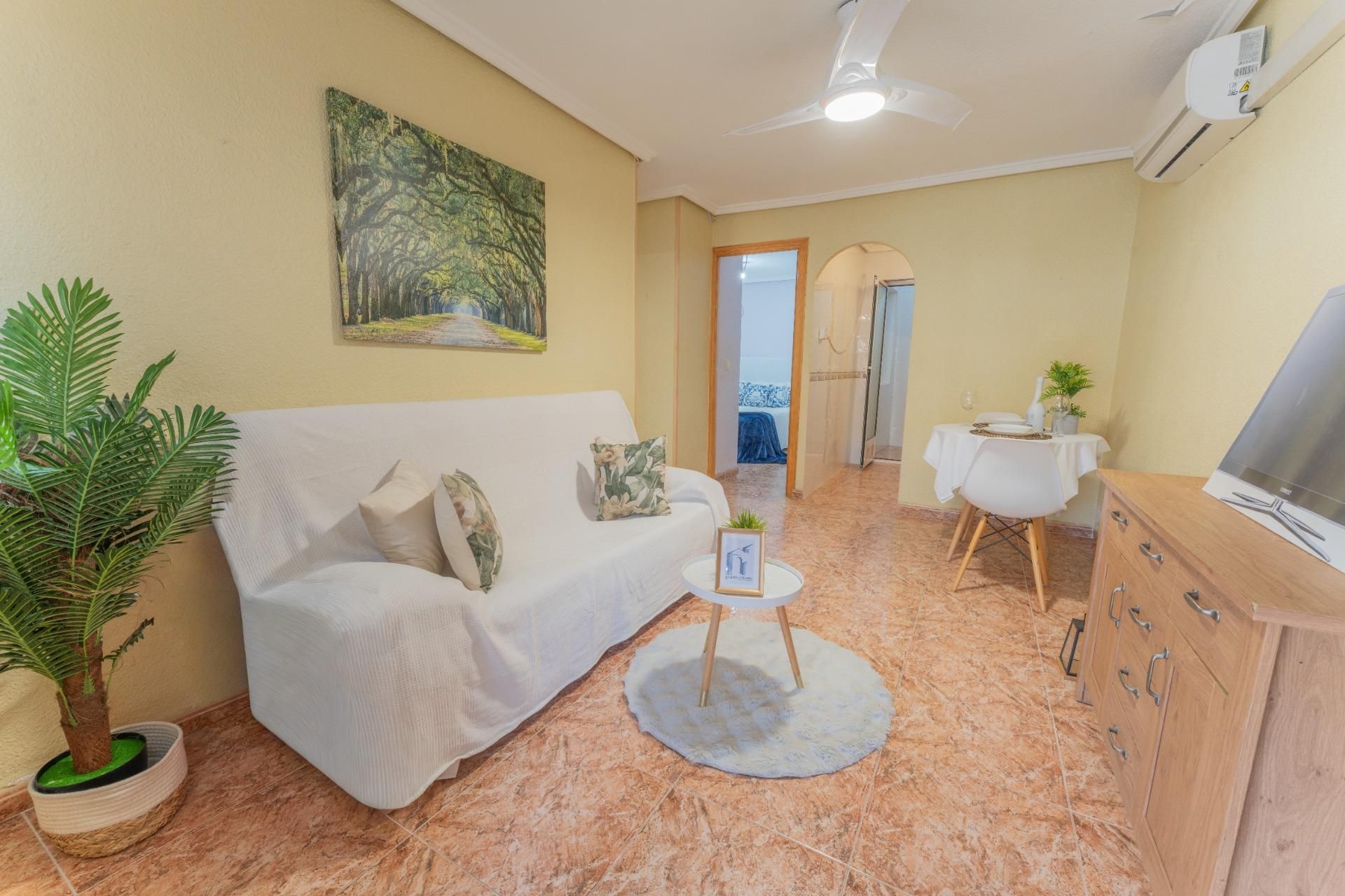 Bedroom of Planta baja for sale in Santa Pola  with Air Conditioner, Private garden and Terrace