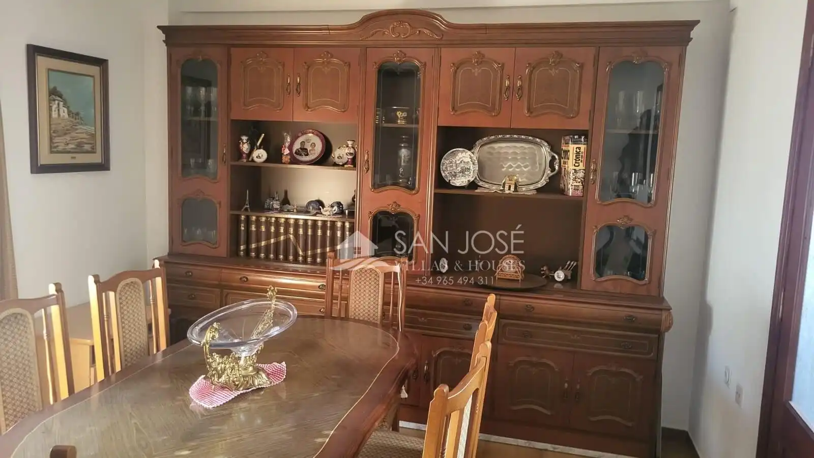 Comedor de Piso de alquiler en El Verger con Aire acondicionado, Amueblado y Balcón