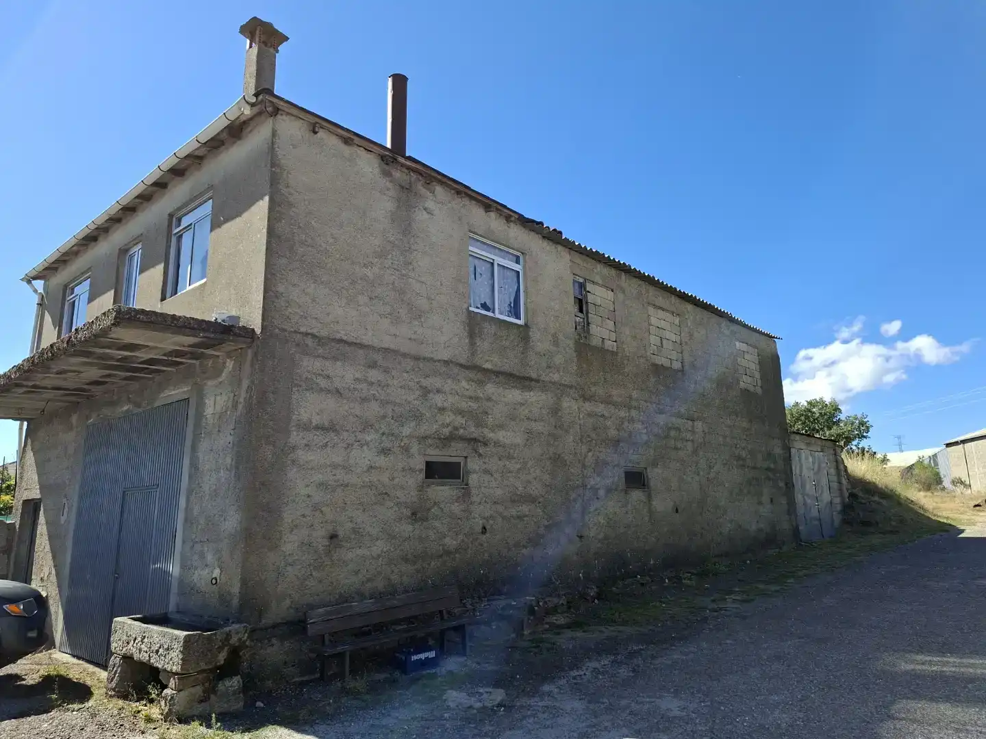 Vista exterior de Casa o xalet en venda en A Gudiña 