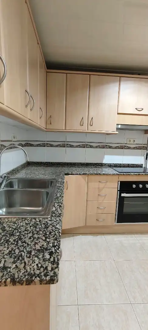 Kitchen of Flat for sale in Cervelló  with Heating, Terrace and Oven