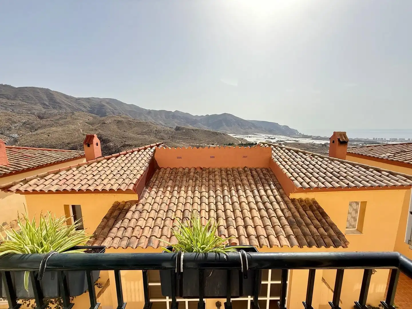 Terrasse von Maisonette zum Verkauf in Vícar mit Klimaanlage, Heizung und Abstellraum