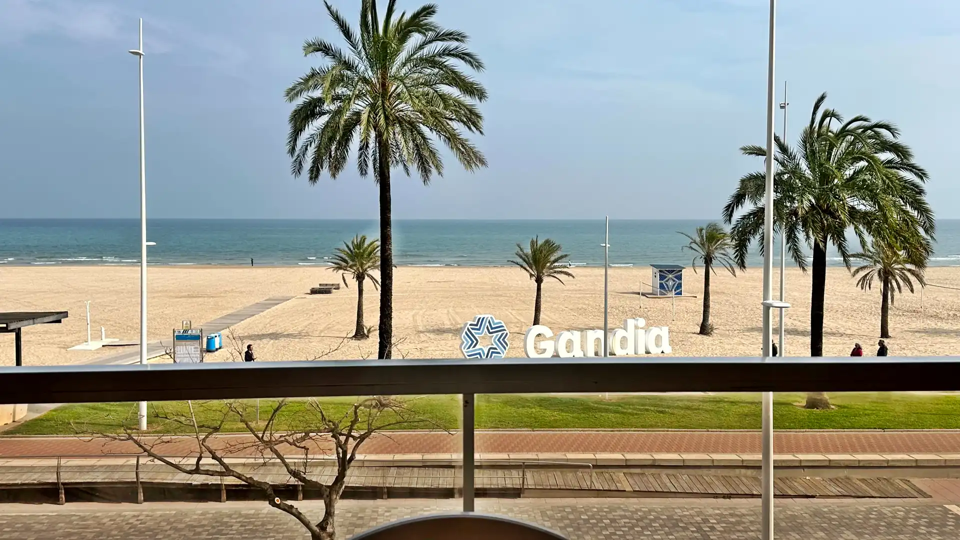 Jardí de Apartament de lloguer en Gandia amb Aire condicionat, Calefacció i Parquet