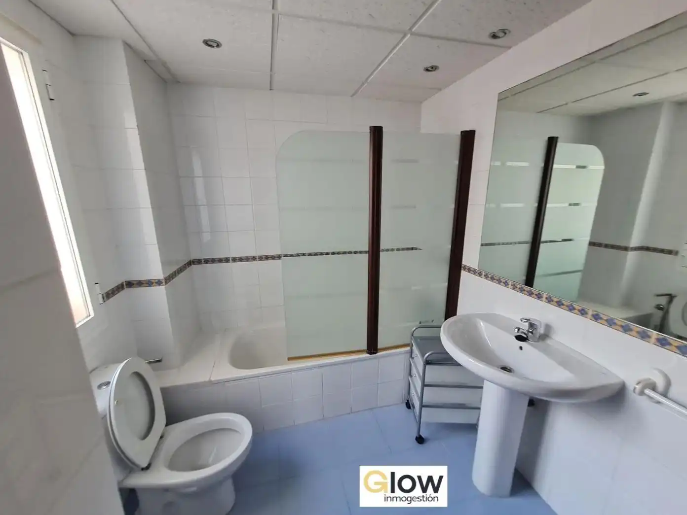 Baño de Ático de alquiler en Badajoz con Aire acondicionado, Calefacción y Terraza