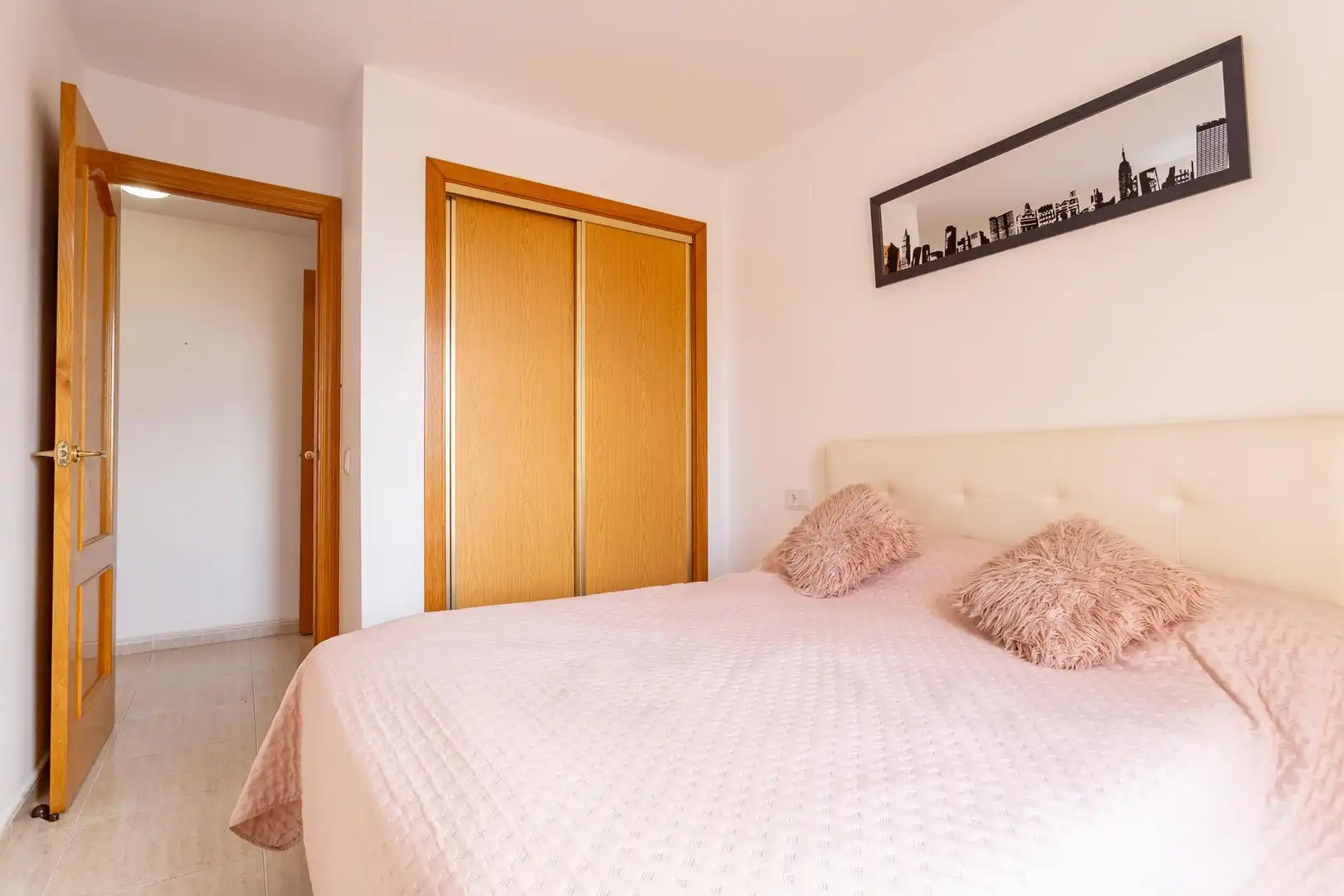 Bedroom of Flat for sale in Mont-roig del Camp  with Air Conditioner, Private garden and Terrace