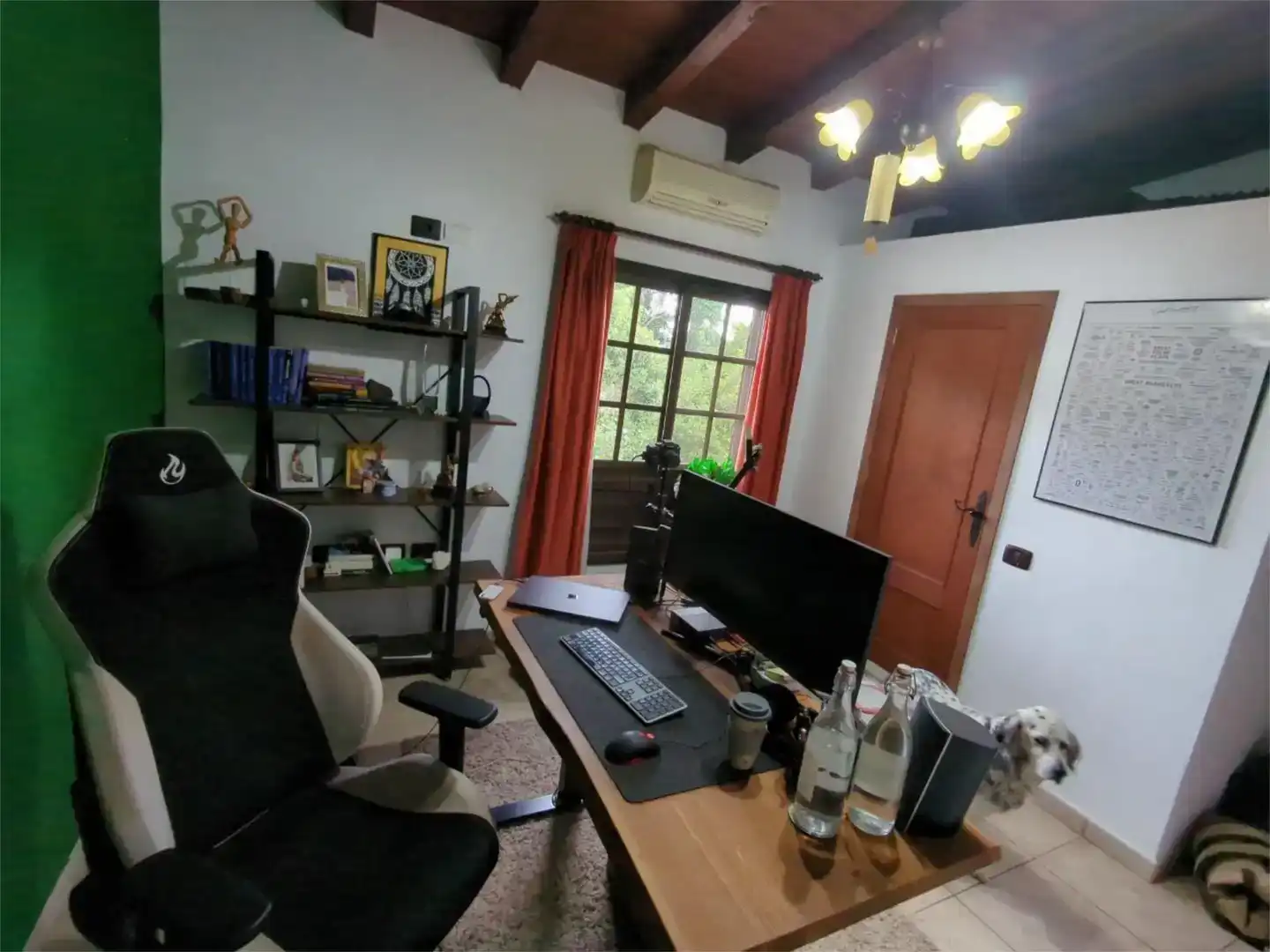 Living room of Flat for sale in Guía de Isora  with Air Conditioner, Private garden and Storage room