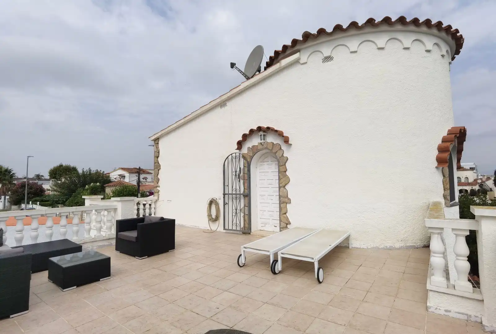 Terrassa de Casa o xalet en venda en Empuriabrava amb Aire condicionat, Jardí privat i Terrassa