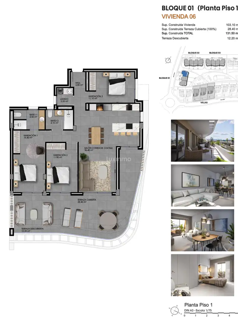 Wohnung mit Pool zum Verkauf in Balcón de Finestrat - Terra Marina, imagen 39