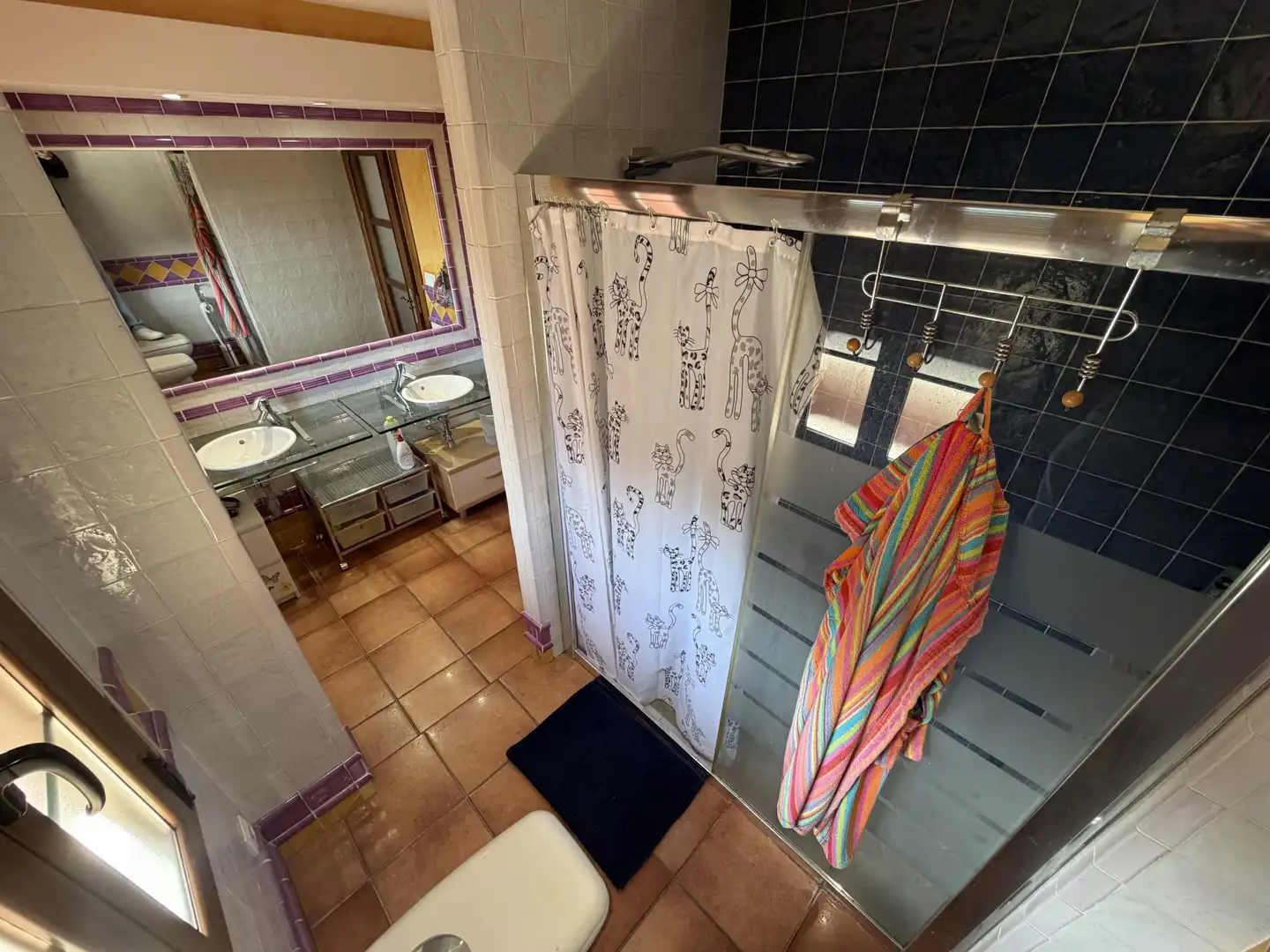 Bany de Casa o xalet en venda en Dos Hermanas amb Aire condicionat, Calefacció i Jardí privat