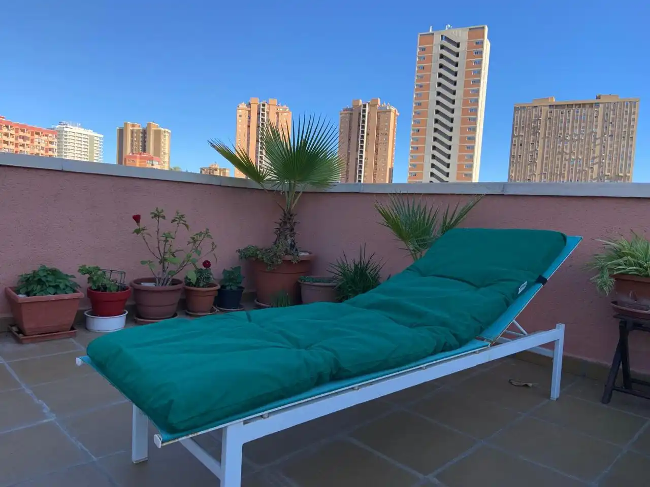Terrasse von Wohnung zum Verkauf in Finestrat mit Klimaanlage, Terrasse und Möbliert