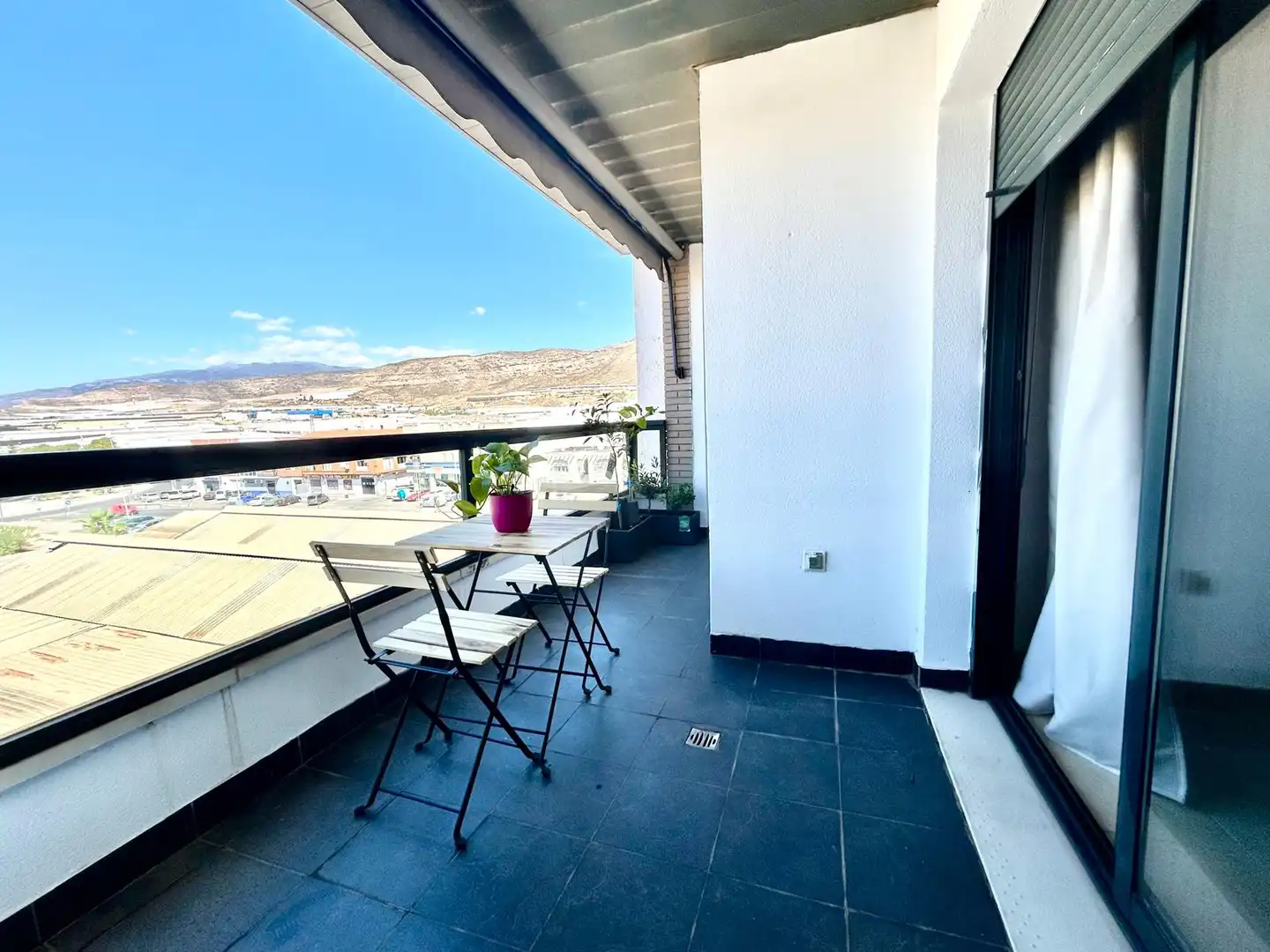 Balcony of Flat for sale in Roquetas de Mar  with Air Conditioner, Heating and Terrace