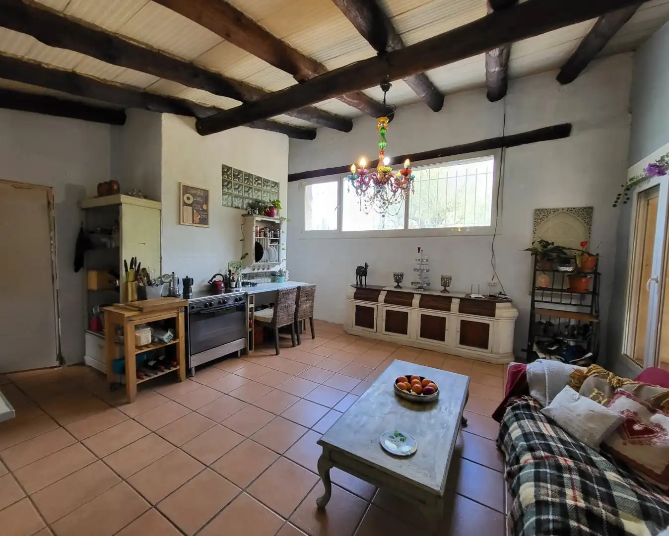 Küche von Country house zum Verkauf in L'Ametlla de Mar  mit Privatgarten, Terrasse und Abstellraum