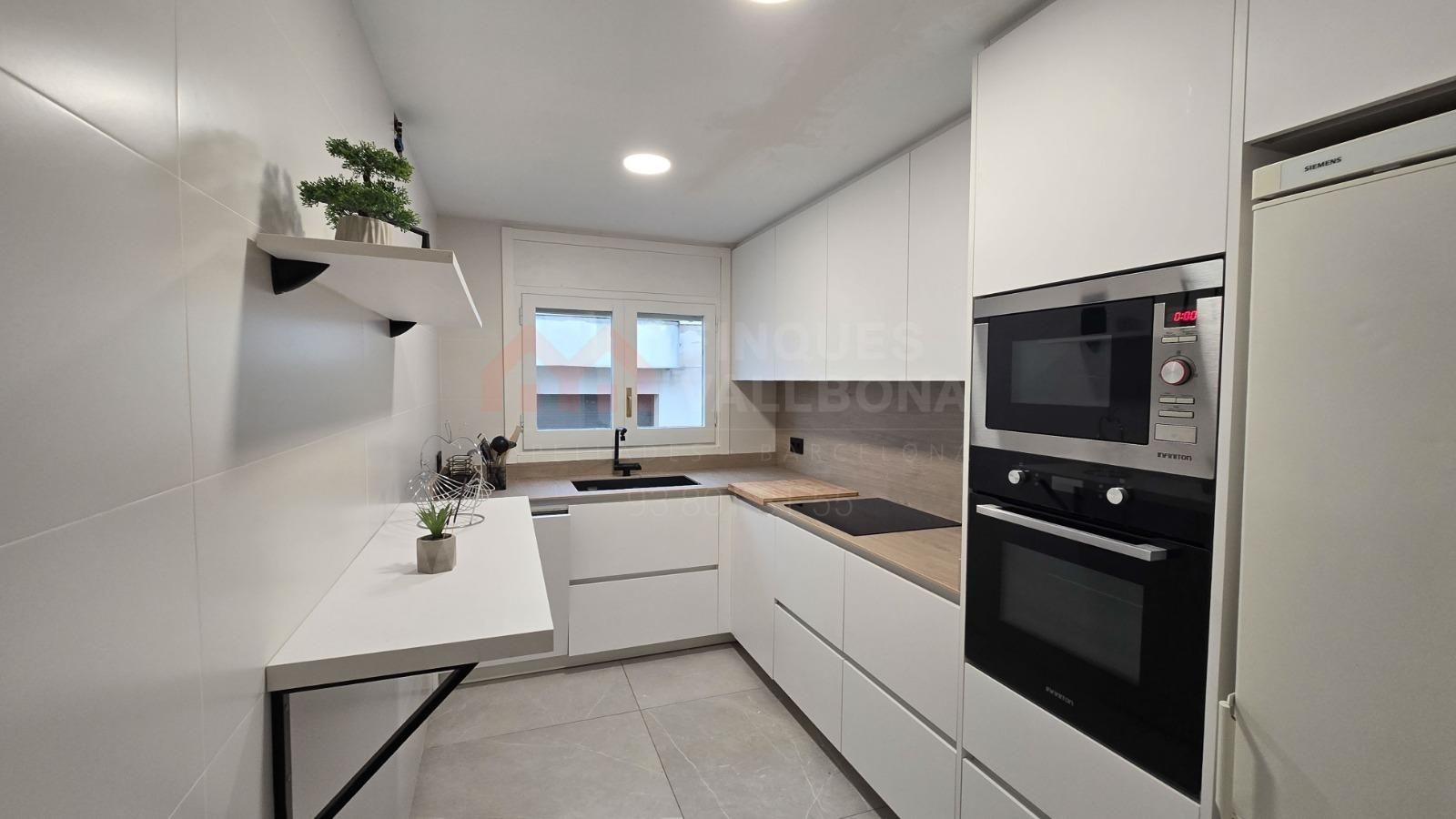 Kitchen of Flat for sale in Capellades  with Heating, Parquet flooring and Furnished