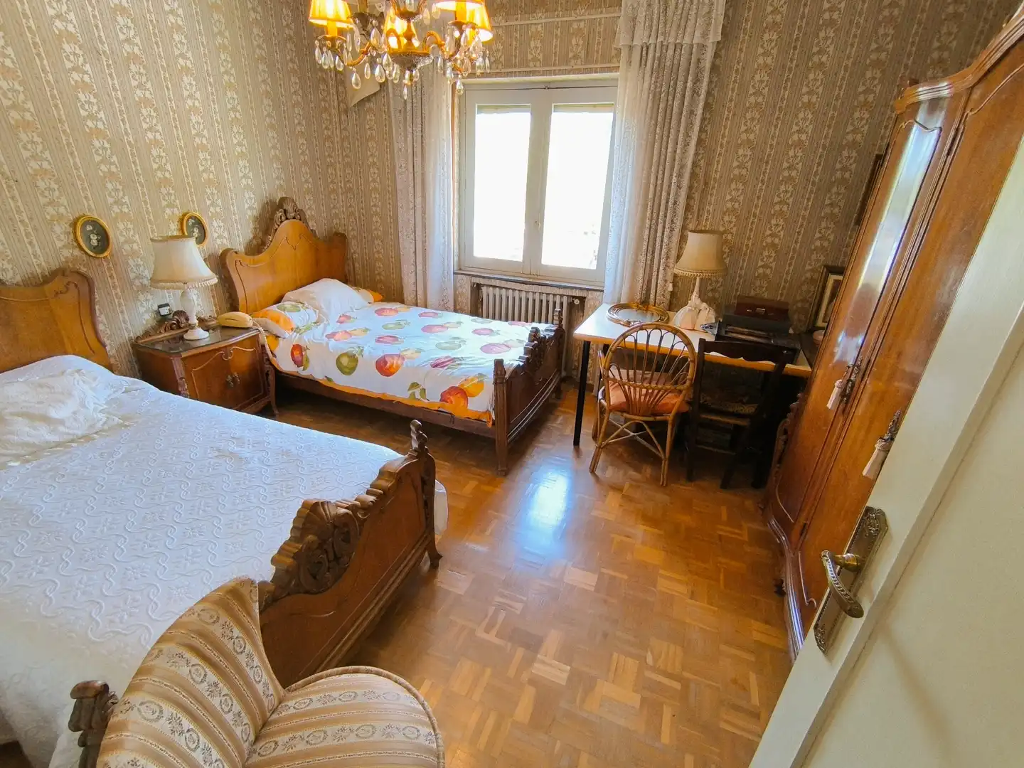 Dormitori de Casa o xalet en venda en Palencia amb Calefacció, Jardí privat i Parquet