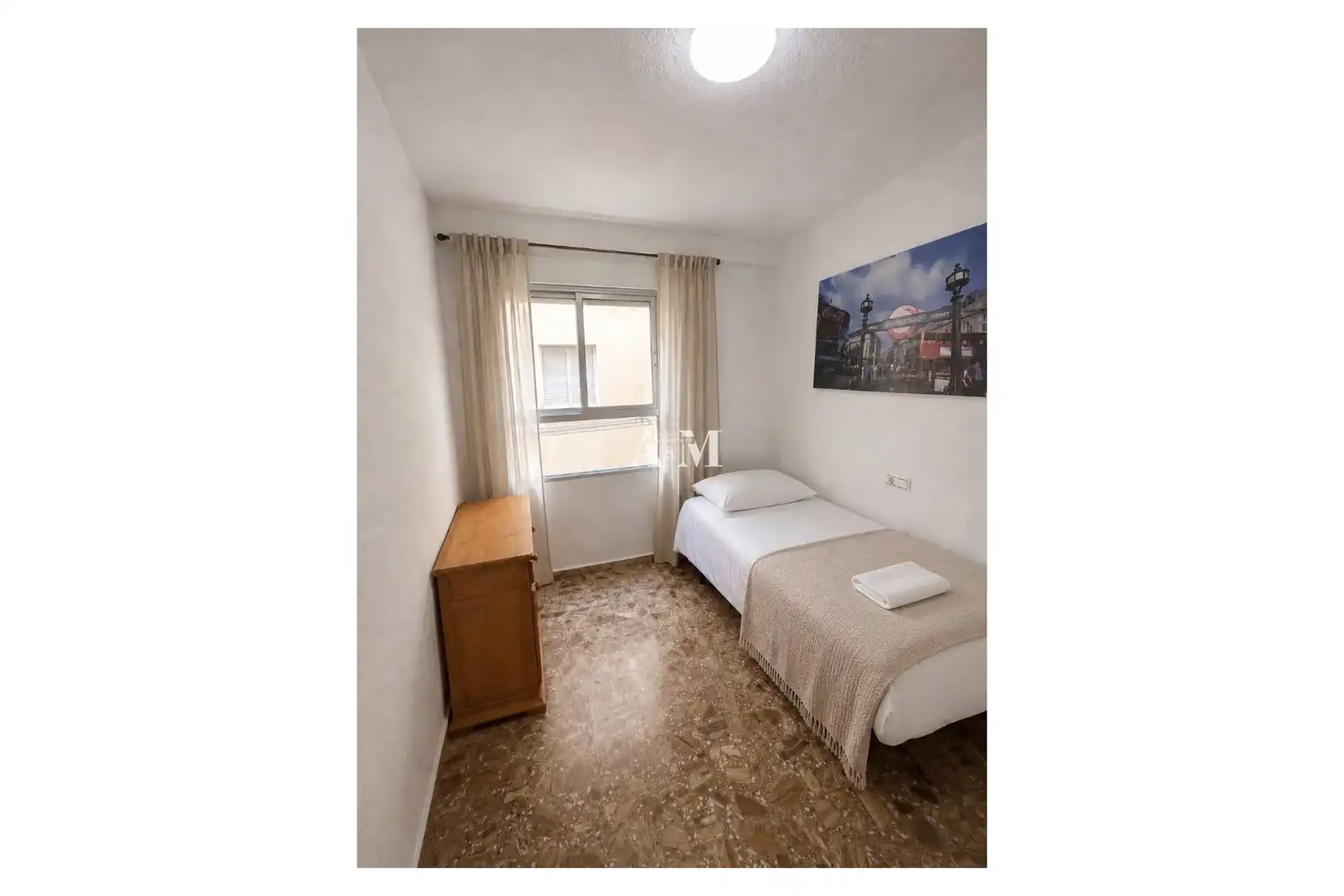 Schlafzimmer von Wohnung zur Miete in Torrevieja mit Klimaanlage, Heizung und Terrasse