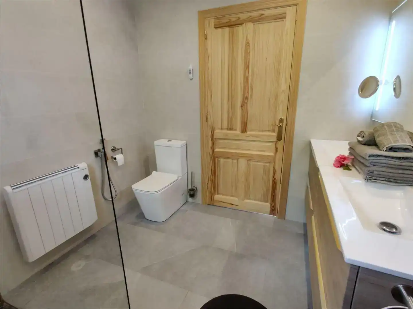 Bathroom of Houses for rent in Manacor  with Air Conditioner, Private garden and Storage room
