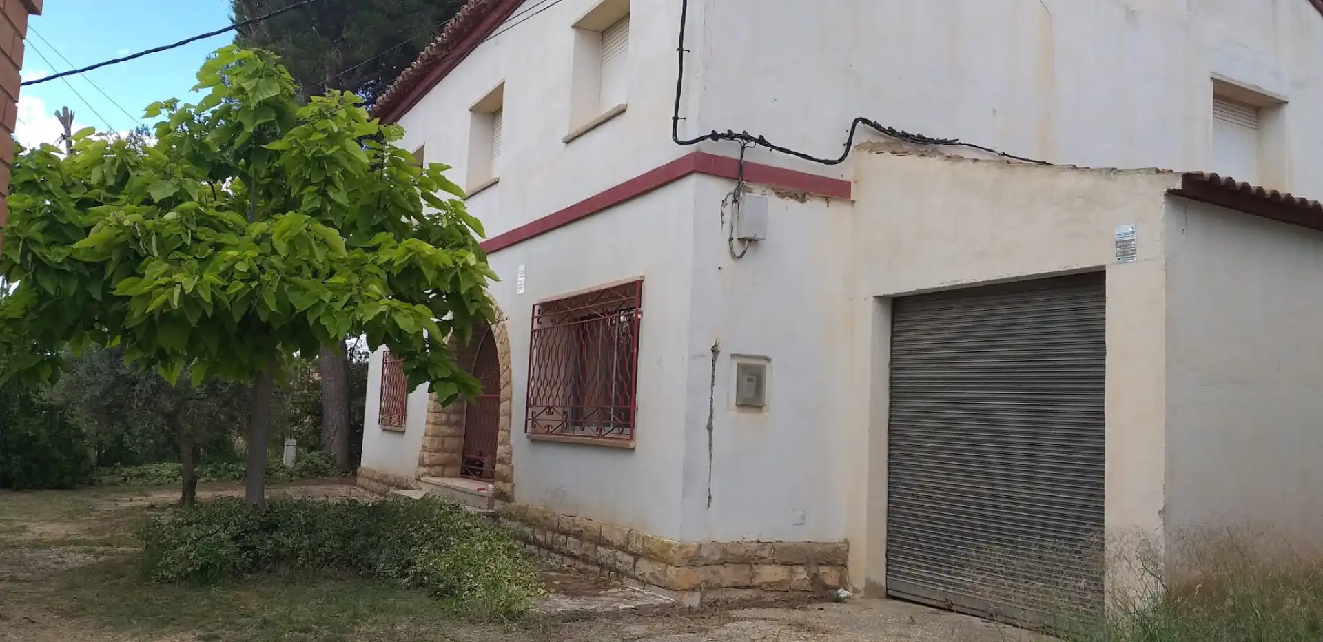 Vista exterior de Casa o chalet en venta en Híjar con Calefacción, Jardín privado y Parquet