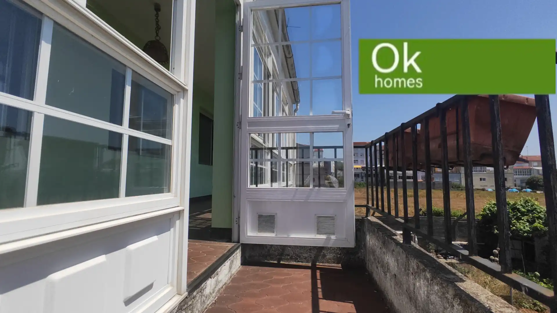Vista exterior de Casa adosada en venda en Arzúa amb Jardí privat, Parquet i Terrassa
