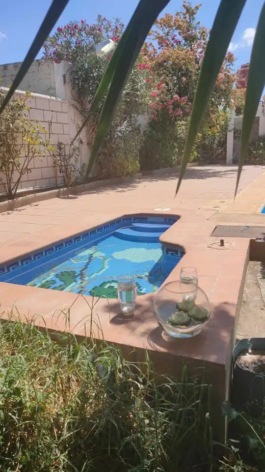 Piscina de Casa o chalet en venta en Puebla de Sancho Pérez