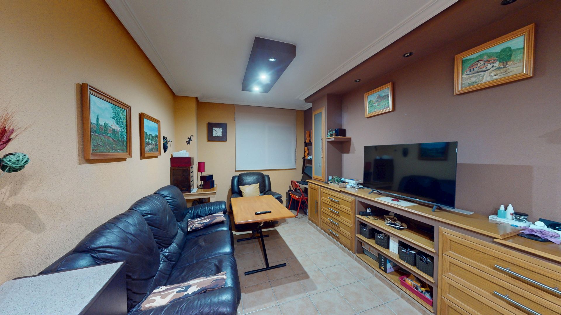 Sala d'estar de Pis en venda en Alicante / Alacant amb Aire condicionat