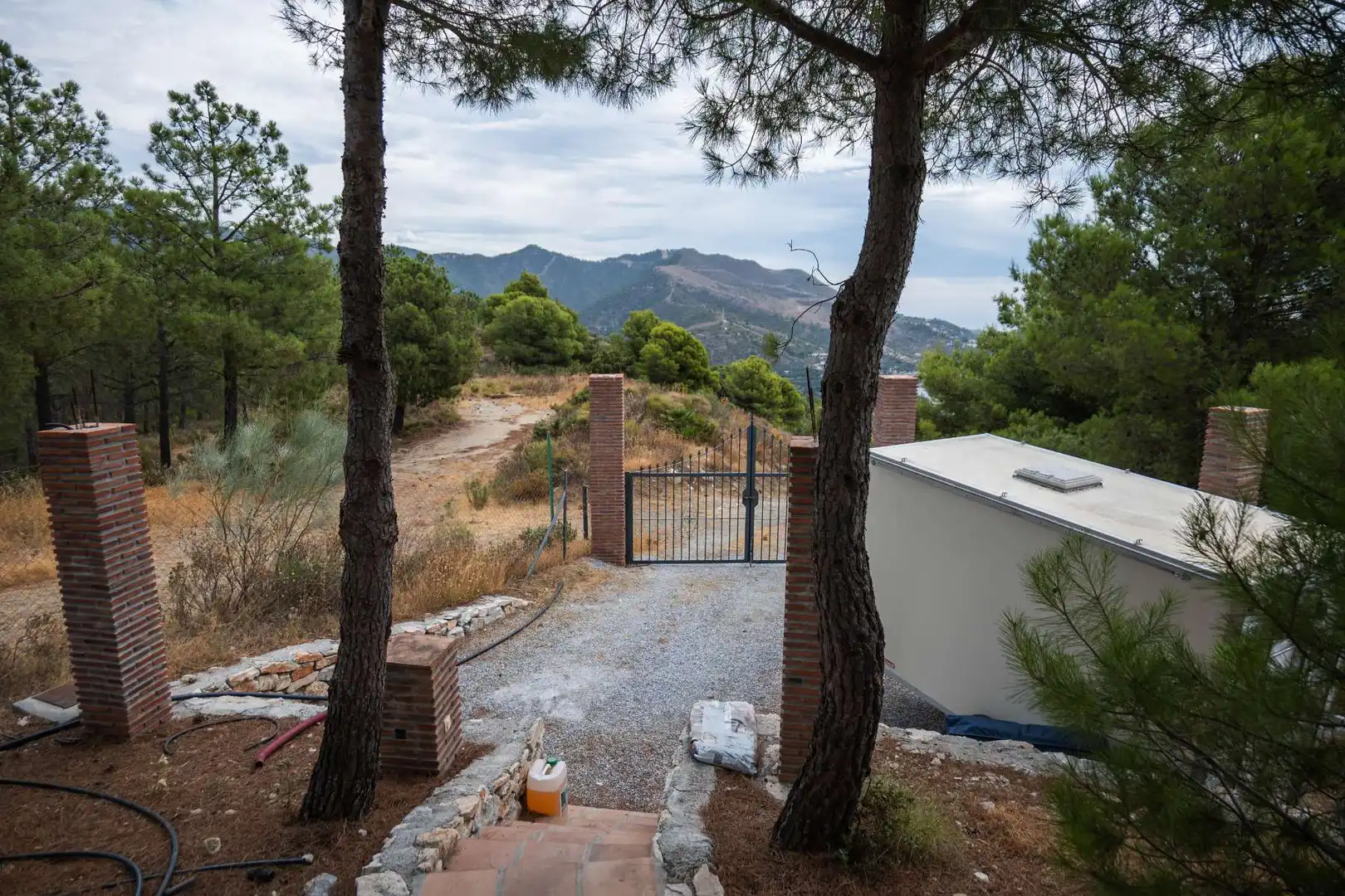 Garden of Houses for sale in Canillas de Albaida  with Air Conditioner, Private garden and Terrace