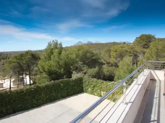 Terrassa de Àtic de lloguer en Altea amb Aire condicionat, Jardí privat i Traster