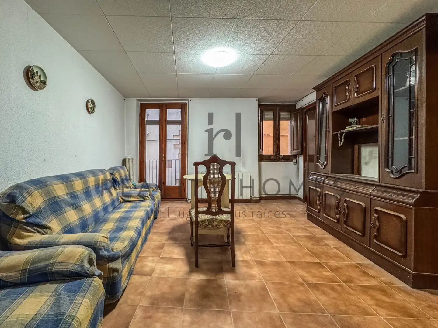 Sala de estar de Casa o chalet en venta en L'Espluga de Francolí con Aire acondicionado, Calefacción y Amueblado